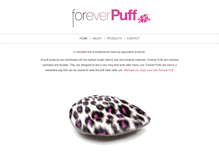 Tablet Screenshot of foreverpuff.com